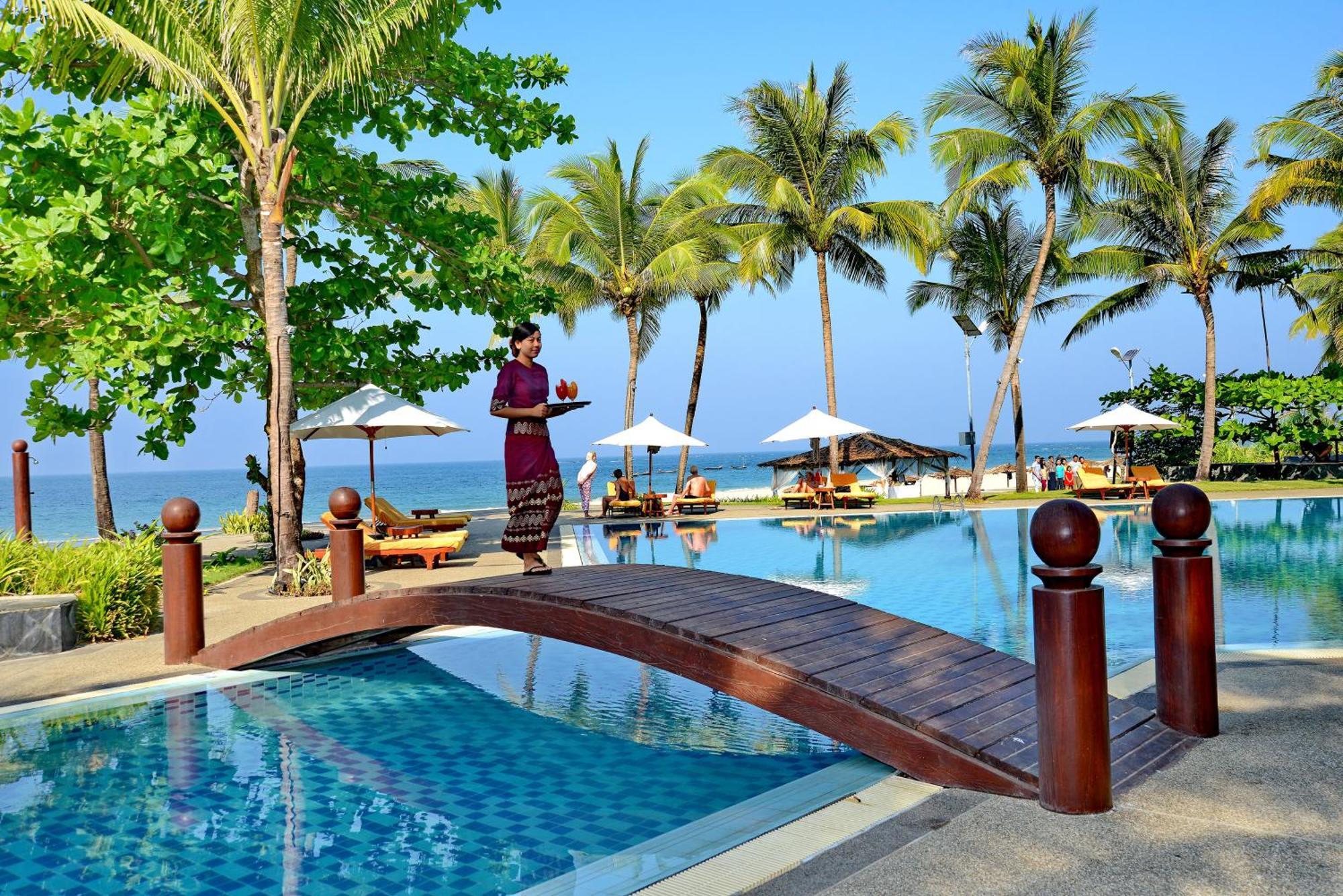 Aureum Palace Hotel & Resort Ngwe Saung Ngwesaung Dış mekan fotoğraf